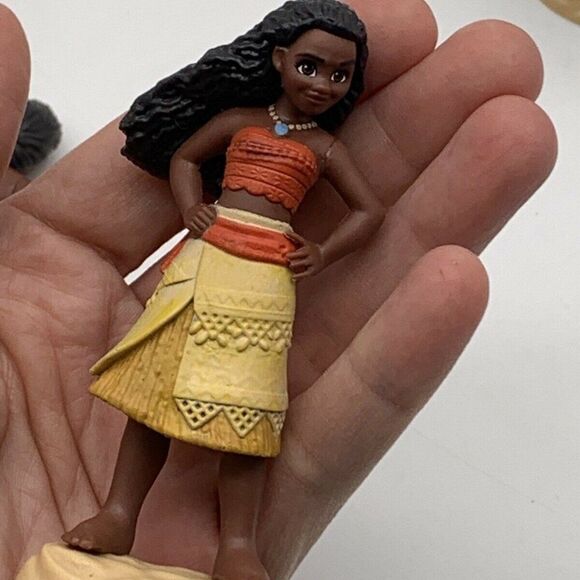 Moana Disney Lot of 5 Action Figures Toys Jakks - Picture 6 of 10